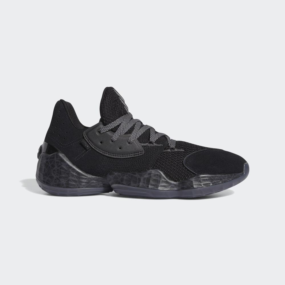Adidasi Baschet Adidas Harden Vol. 4 Barbati Romania - Negrii/Gri FV5572